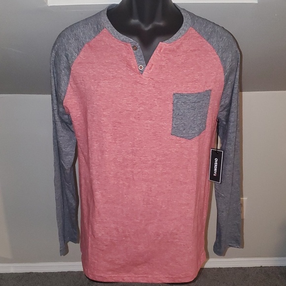 Overdrive Other - Overdrive Two Button Henley Tee Shirt